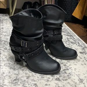Not Rated Heeled Booties